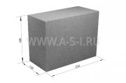 СКЦ-25.12Р (межкомнатный керамзитный блок)