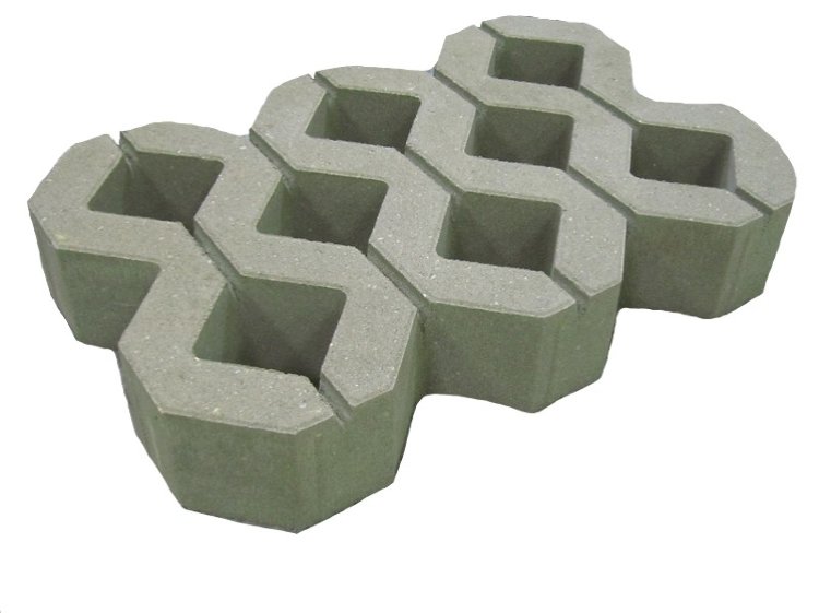 Тротуарная плитка "Экопарковка ЭДД-4.10"(600x400x100)